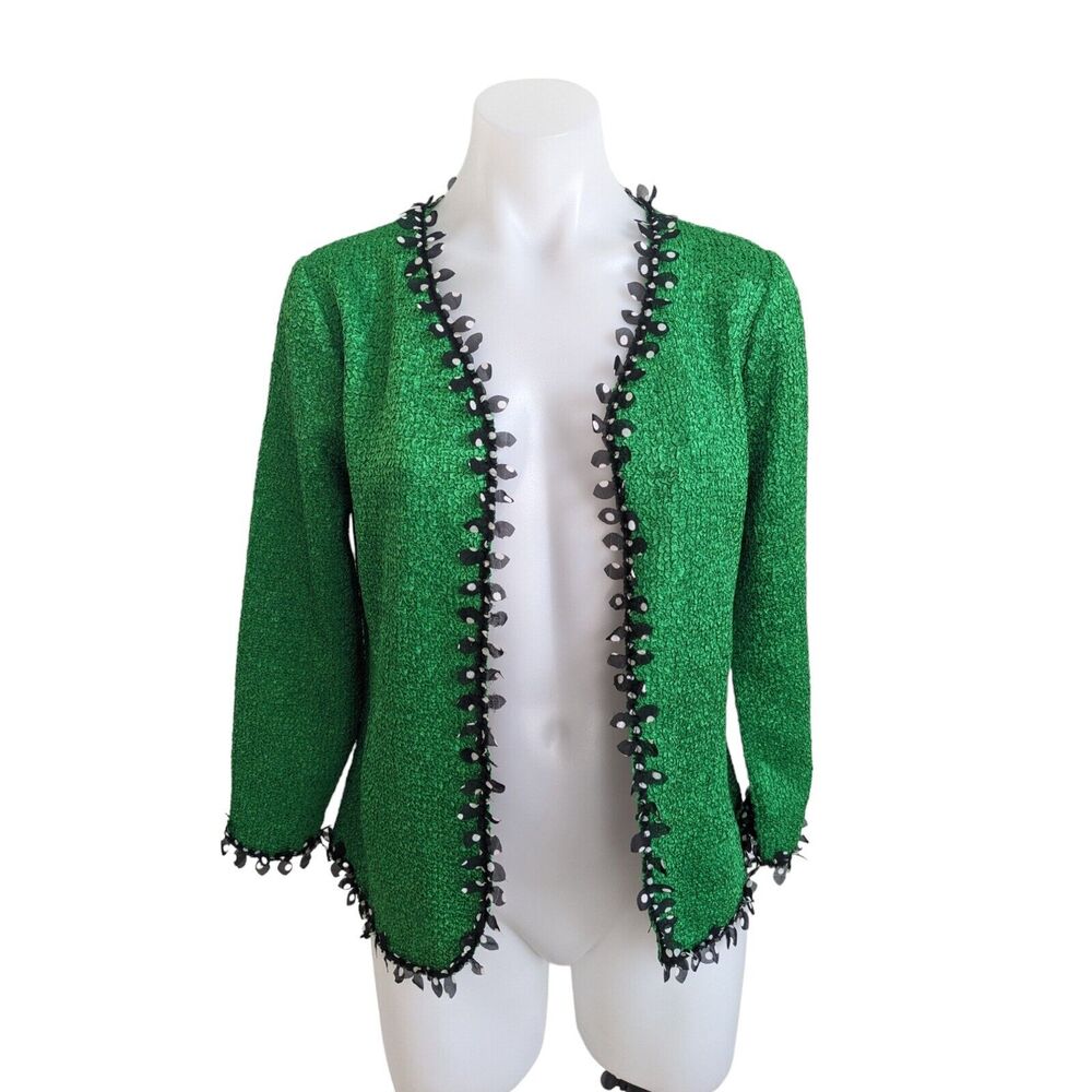 Berek Size Small Reversible Open Front Blazer Jac… - image 1